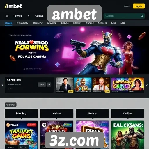 Desempenho do site ambet no mercado de jogos online